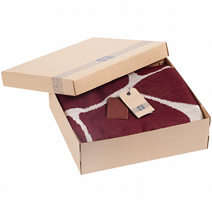 Самосборная коробка Stille для пледа, 33,5х29,5х10 см.  №6