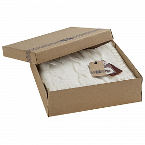 Самосборная коробка Stille для пледа, 33,5х29,5х10 см.  �4